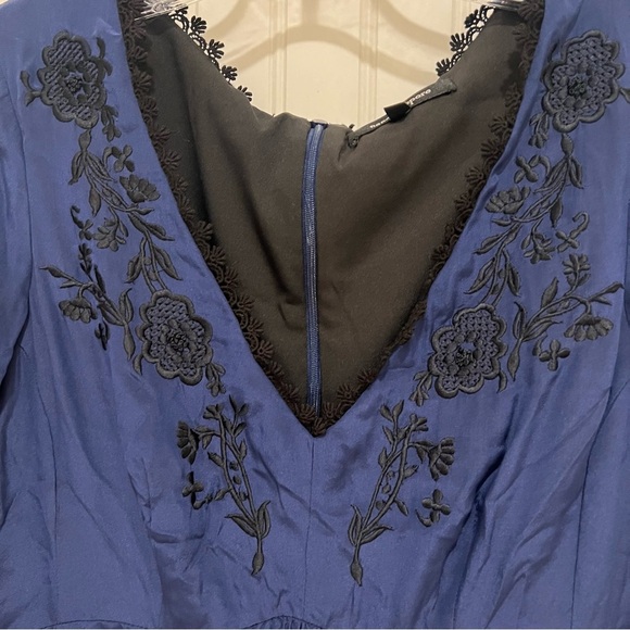 Nanette Lepore Royal Blue Floral Dress - Picture 4 of 8